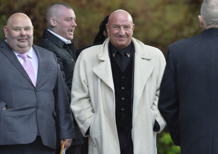 Self proclaimed reformed gangster Dave Courtney attended the funeral of Ronnie Biggs, the Great Train Robber