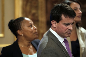 Dieudonné slammed by Manuel Valls Christiane Taubira Dieudonné slammed by Manuel Valls Christiane Taubira