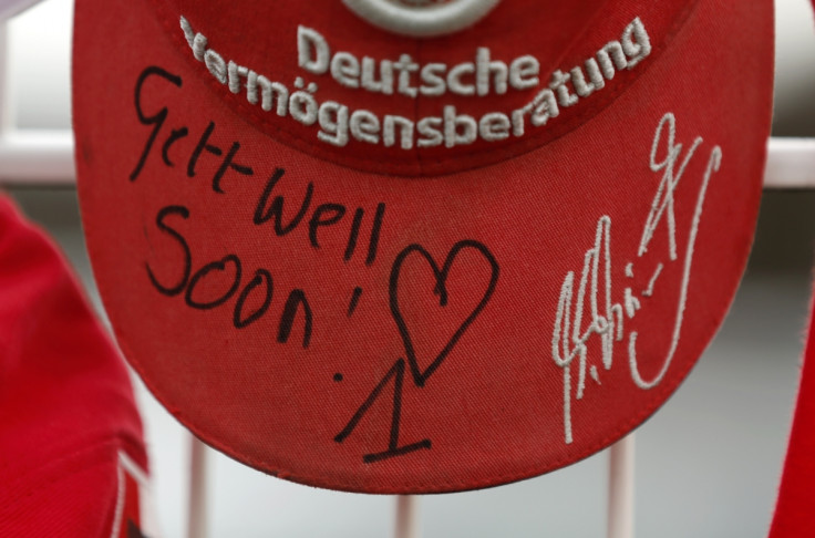 A cap marking the 45th birthday of seven-times former Formula One world champion Michael Schumacher.