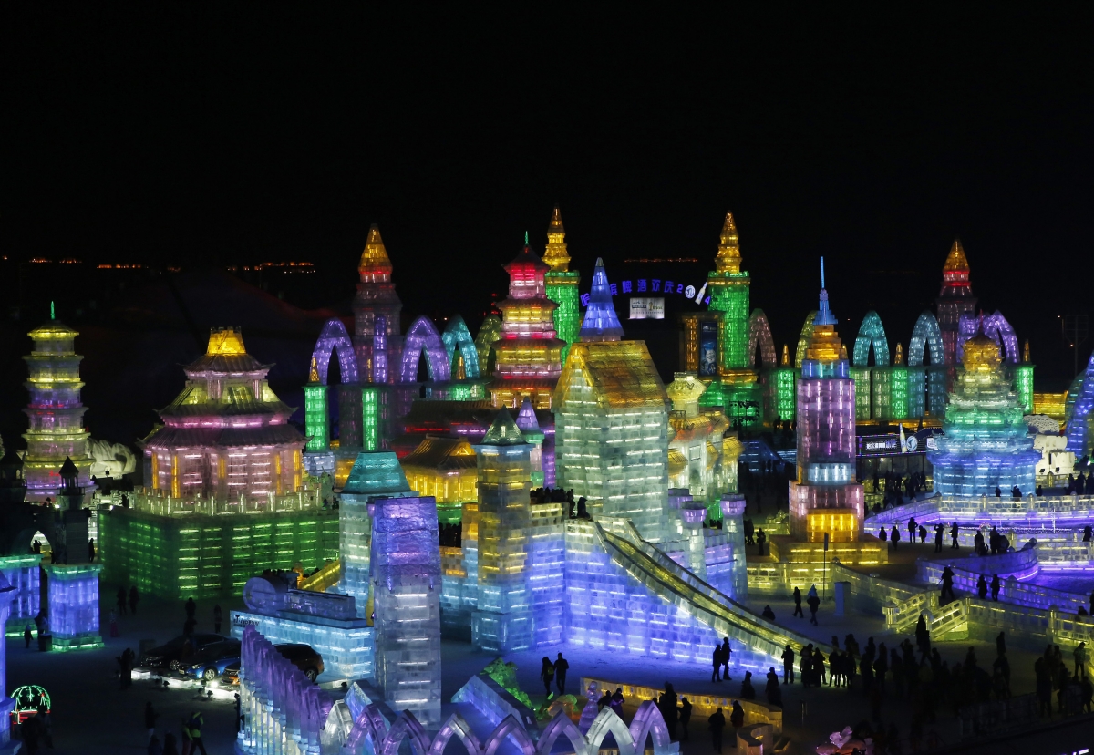 Frozen Moments at China's Ice Sculpture Festival [PHOTOS]