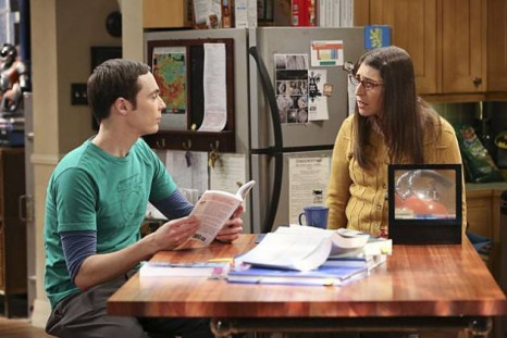 Sheldon and Amy in Big Bang Theory season 7