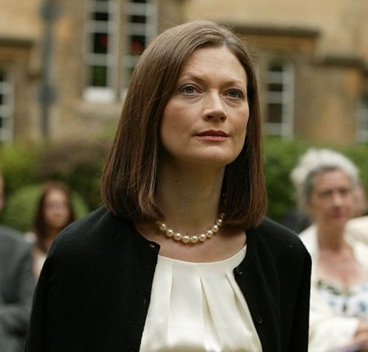 Actress Sophie Ward in the ITV detective series Lewis.