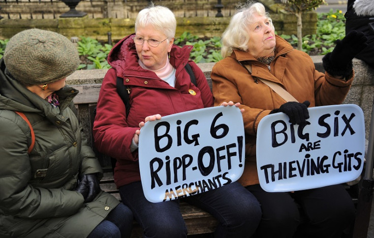 Pensioners protest