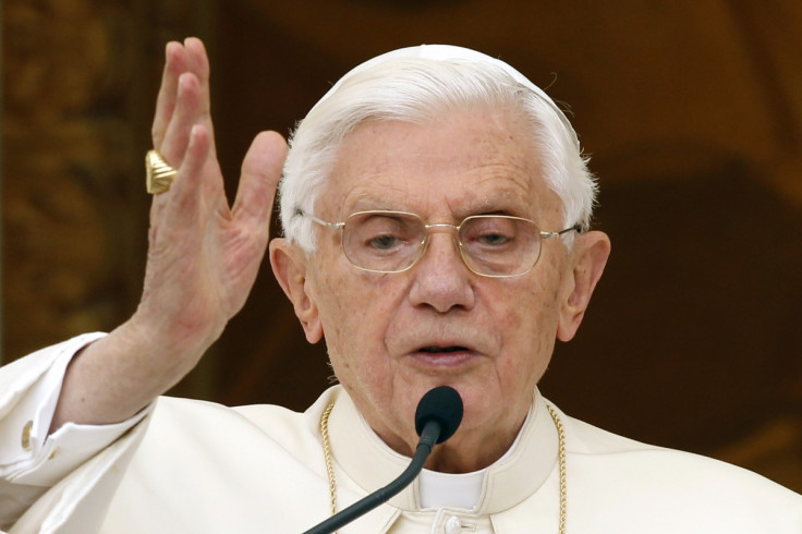 Pope Benedict cut-out was humped by Newport teacher Andrew Jones