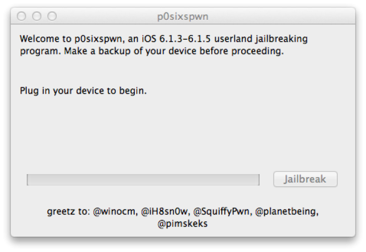 P0sixspwn 1.0.4 Released: How to Jailbreak iOS 6.1.3/6.1.4/6.1.5 Untethered on iPhone, iPad and iPod Touch [Windows]