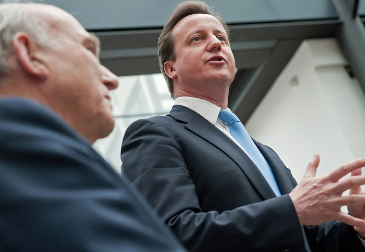 Vince Cable and David Cameron