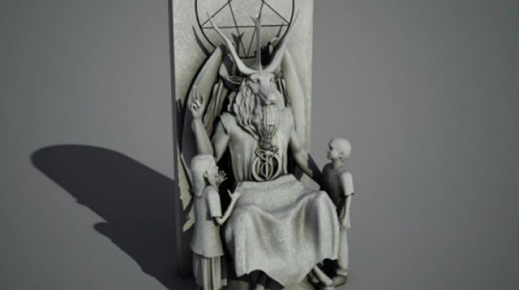 Satan statue