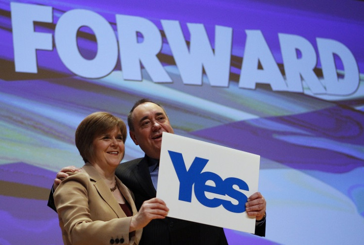 Nicola Sturgeon and Alex Salmond