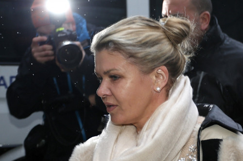 Michael Schumacher's wife Corinna has asked for the Formula One legend to be left alone by the media in Grenoble Michael Schumacher's wife Corinna has asked for the Formula One legend to be left alone by the media in Grenoble