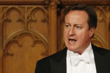 Prime Minister David Cameron at Lord Mayor's Banquet