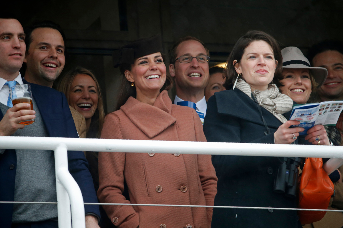 Kate at the races