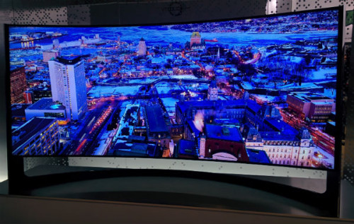 LG 105in 4K ultra wide TV LG 105in 4K ultra wide TV