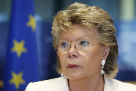 Viviane Reding, the vice-president of the European Commission
