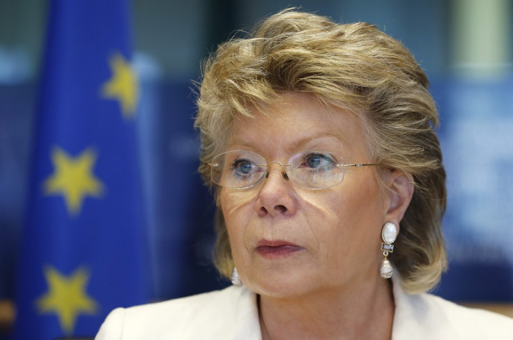 Viviane Reding, the vice-president of the European Commission
