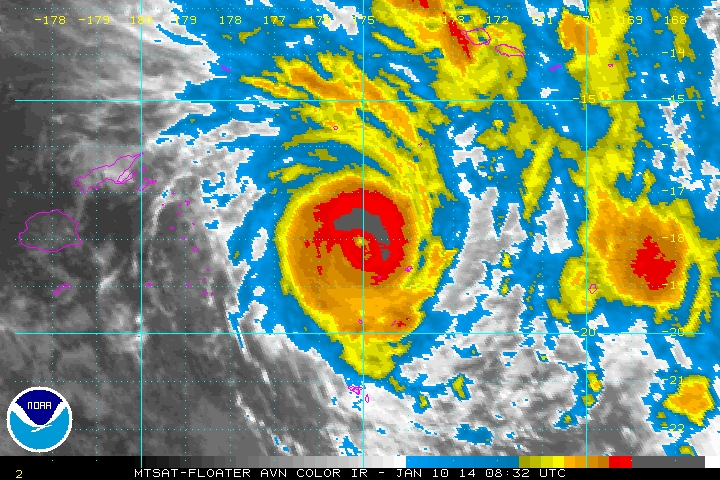 Tonga: Nasa Photo Shows Tropical Cyclone Ian Intensify To Hurricane ...