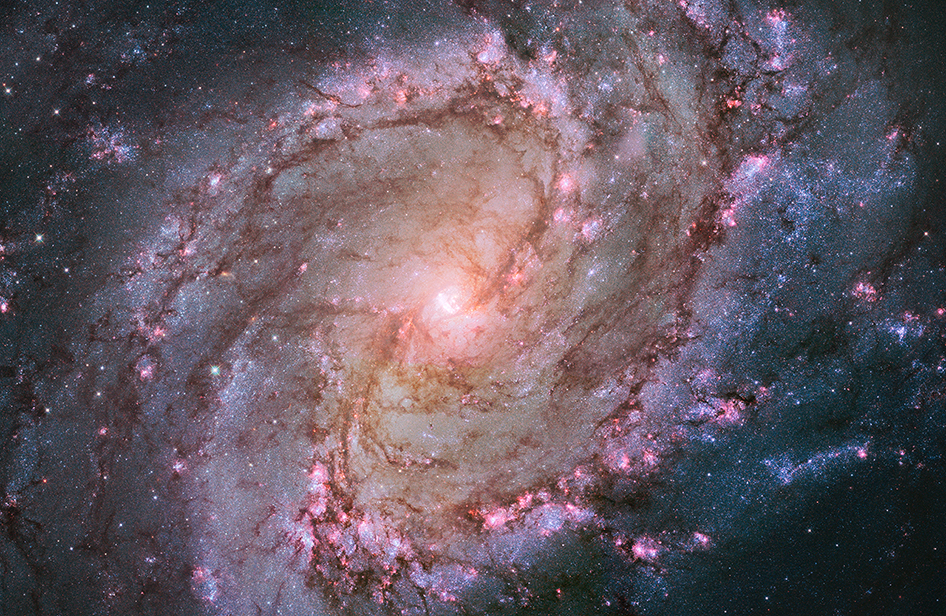 hubble spiral galaxy