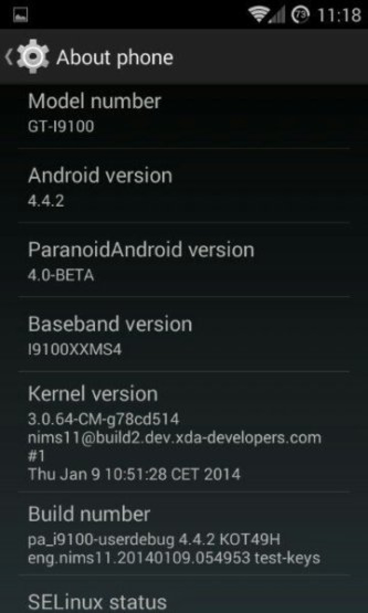 ParanoidAndroid 4.0 Brings Android 4.4.2 KitKat to Galaxy S2 I9100 [How to Install]