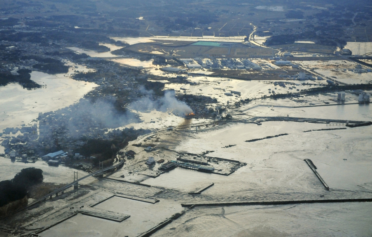 Tsunami von fukushima