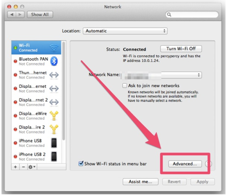 Mac OS X 10.9 Maverick