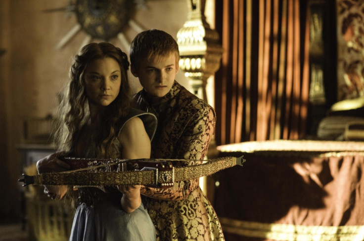Game of Thrones Margaery Tyrell and Prince Joffrey Baratheon , played by Natalie Dormer and Jack Gleeson