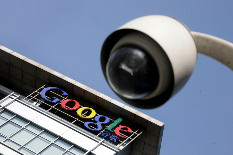 Surveillance Camera Outside Google Office China