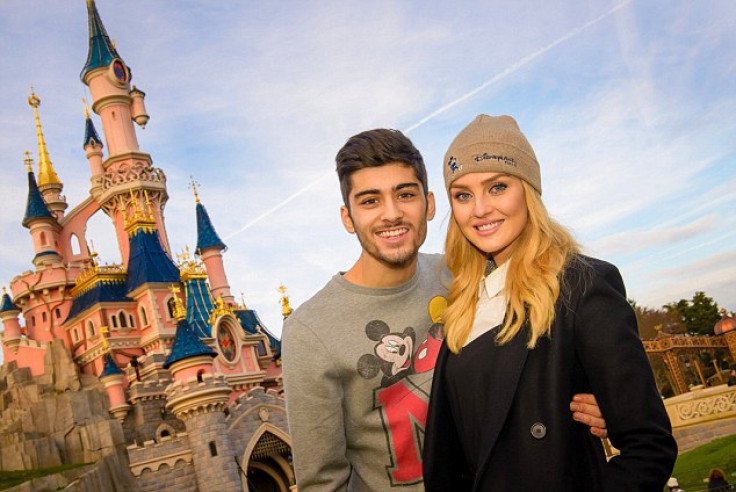 Zayn Malik and Perrie Edwards in Disneyland Zayn Malik and Perrie Edwards in Disneyland
