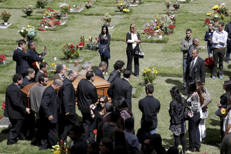 Former Venezuelan beauty queen Monica Spear's funeral