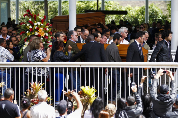 Former Venezuelan beauty queen Monica Spear's funeral