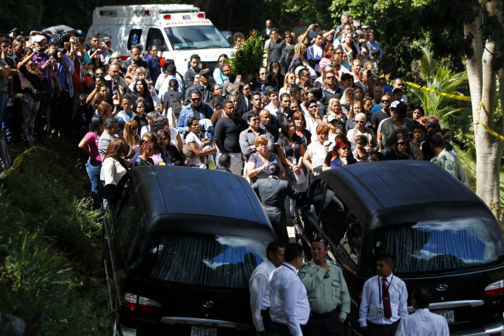 Former Venezuelan beauty queen Monica Spear's funeral