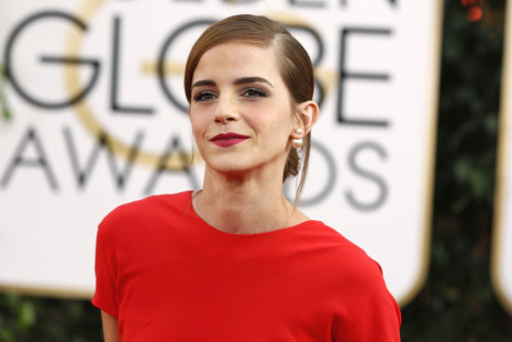 Actress Emma Watson arrives at the 71st annual Golden Globe Awards in Beverly Hills, California January 12, 2014.