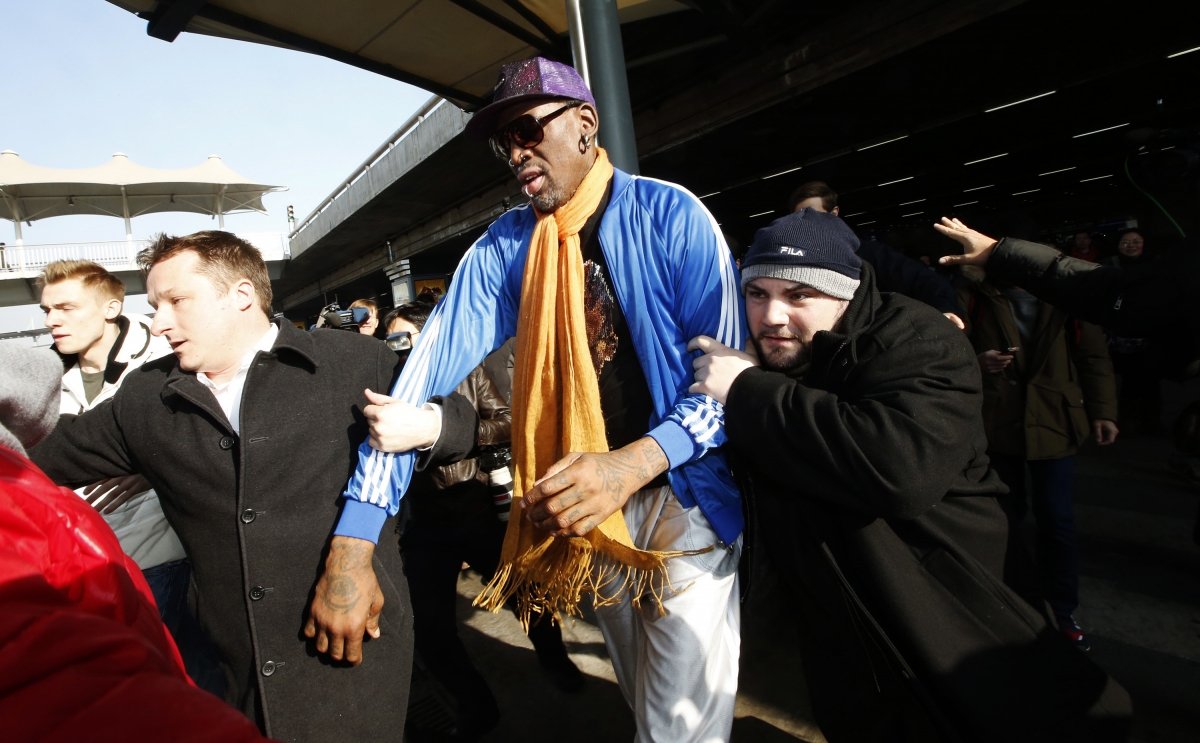 Dennis Rodman In Tearful Apology Over North Korea Visit Ibtimes Uk 