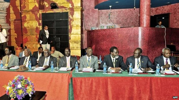 South Sudan peace talks in nightclub