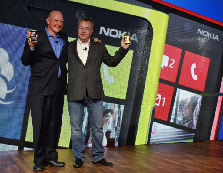 Steve Ballmer and Stephen Elop