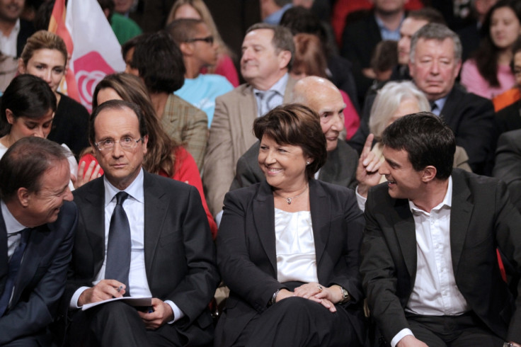 Julie Gayet and Francois Hollande