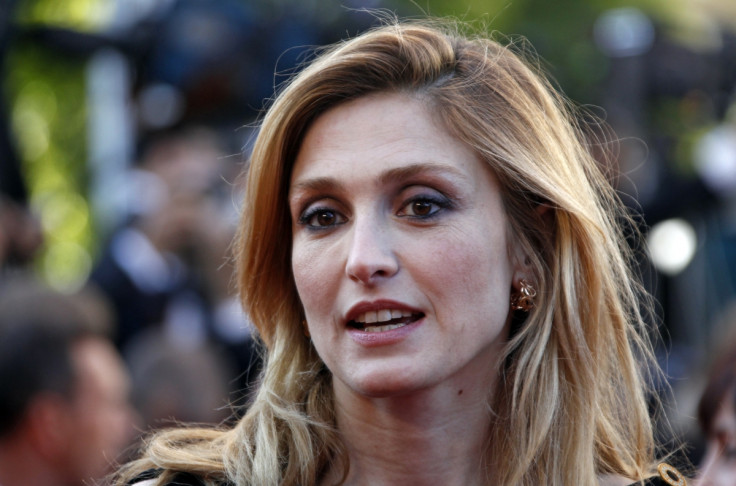 French actress Julie Gayet arrives on the red carpet at the 65th Cannes Film Festival.