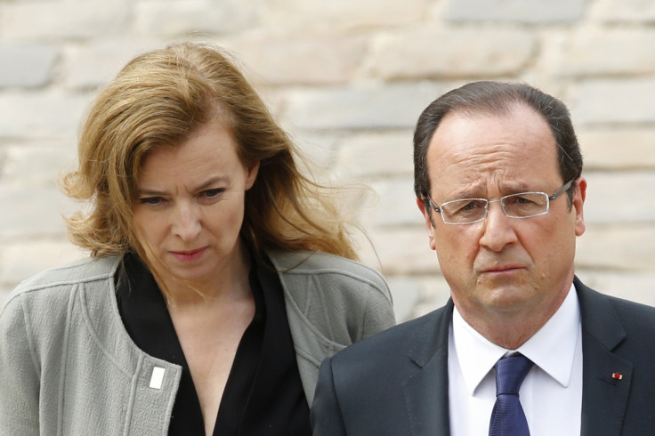 Francois Hollande and Valerie Trierweiler