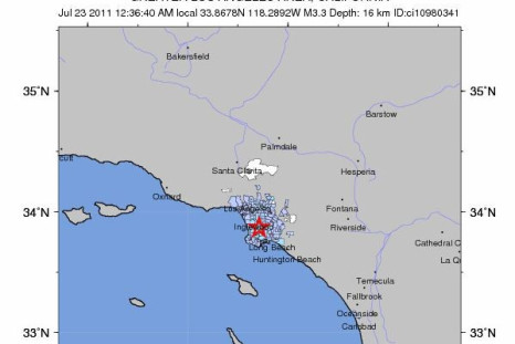 USGS Los Angles Earth Quake