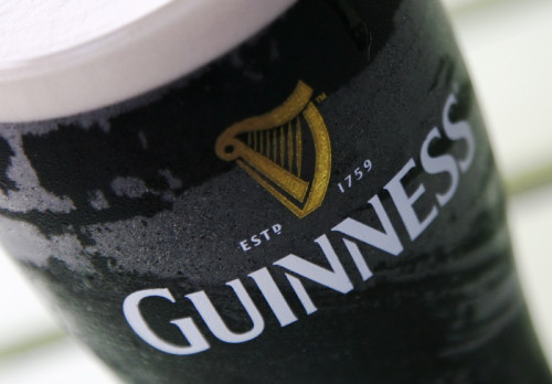 Popular Irish dry stout brewer Guinness is now owned by Diageo. Popular Irish dry stout brewer Guinness is now owned by Diageo.