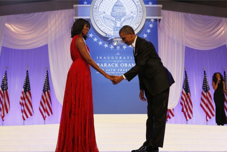 US President Barack Obama delivered an emotional tribute to the First Lady during her 50th birthday party celebrations.
