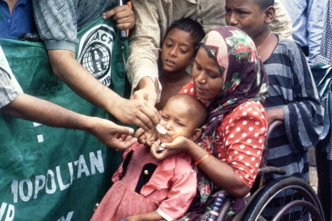 Indian mother and child hookworm