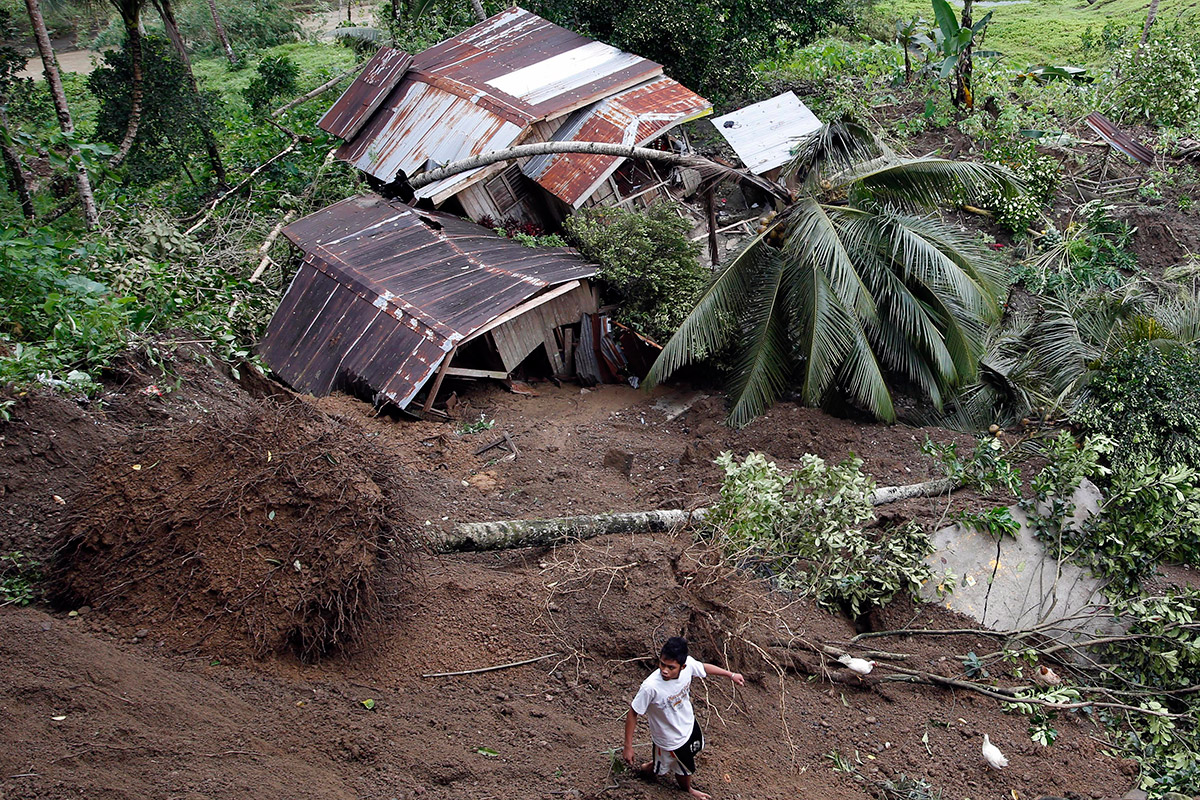 landslide houses
