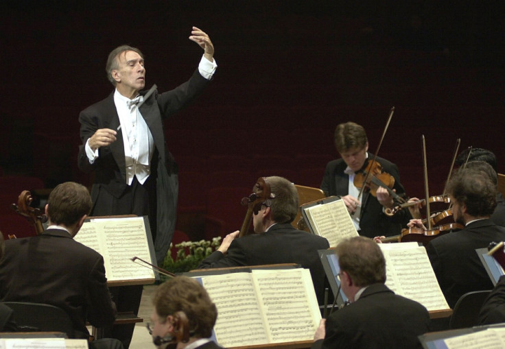 Italian conductor Claudio Abbado