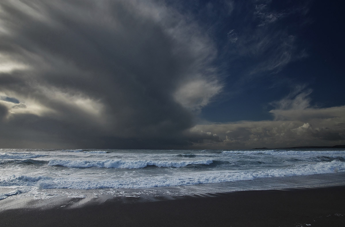 Caroline Leftwick, Tail of the Storm, Long Strand, Ireland