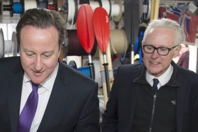 Norman Lamb and David Cameron