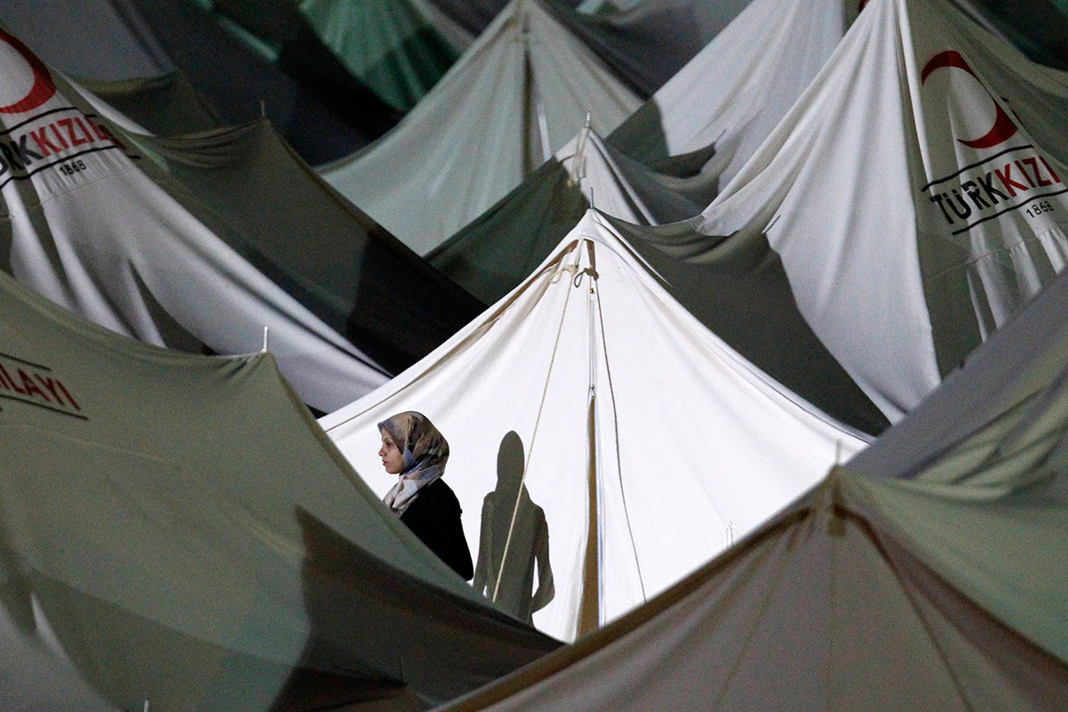 syria tents