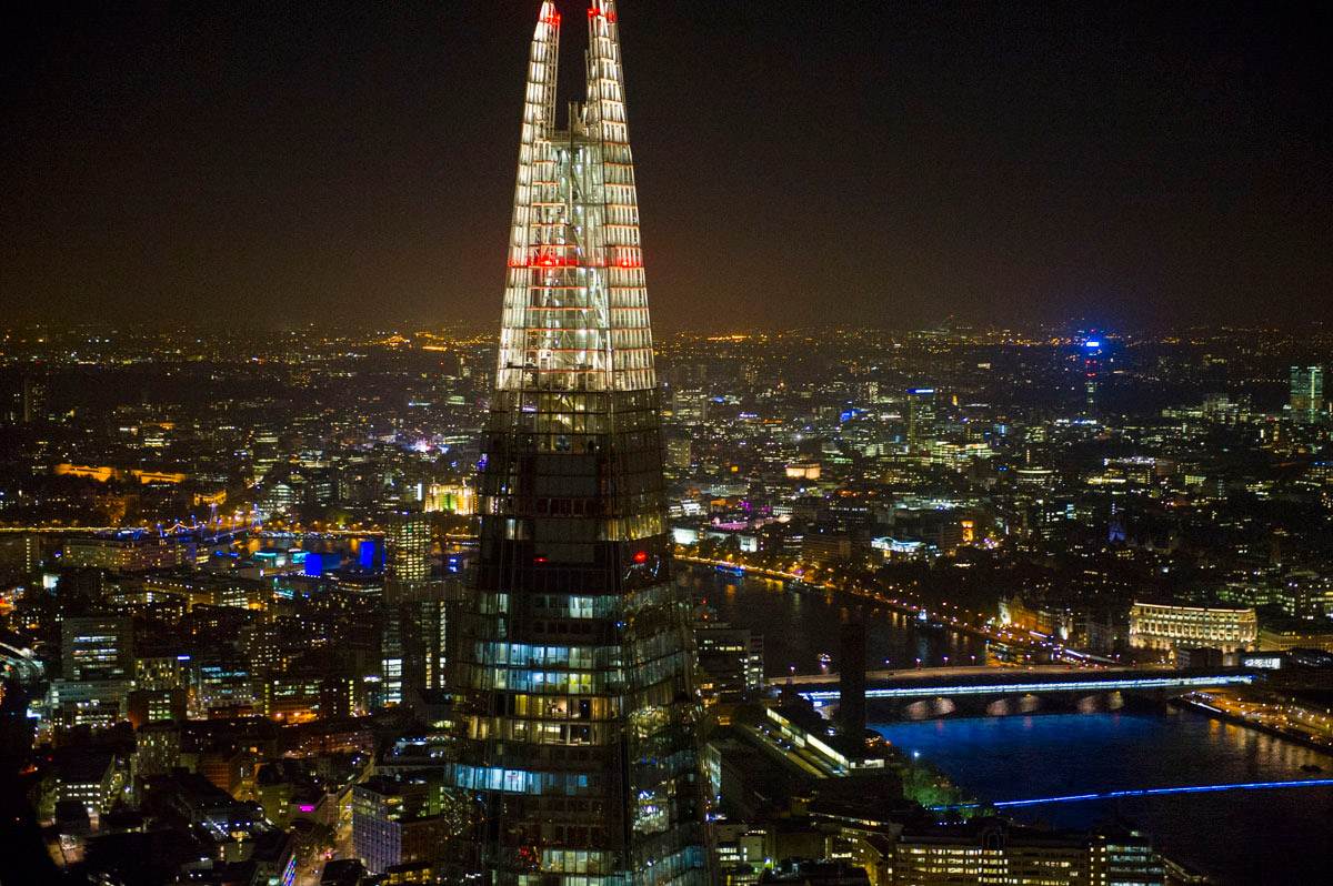 view from the shard