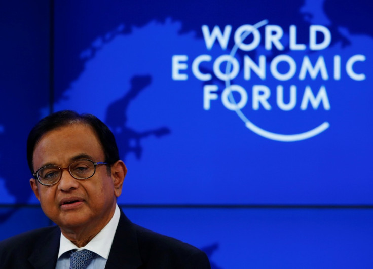 Indian Finance Minister P Chidambaram