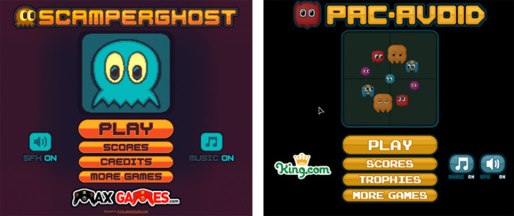 Did King.com really clone Stolen Goose's Scamperghost game?