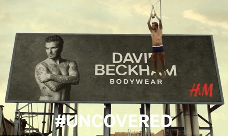 David Beckham H & M ad