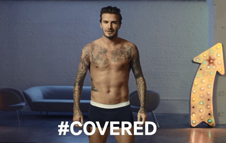 David Beckham H & M ad